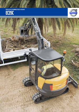 Minikotrók Volvo EC35C