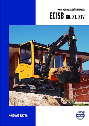 Minikotrók Volvo EC15B XT