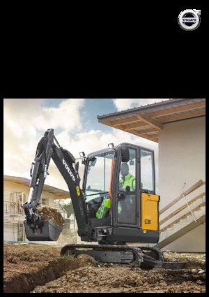 Minikotrók Volvo EC18E