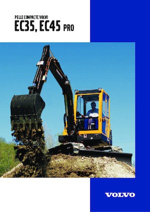 Minikotrók Volvo EC35