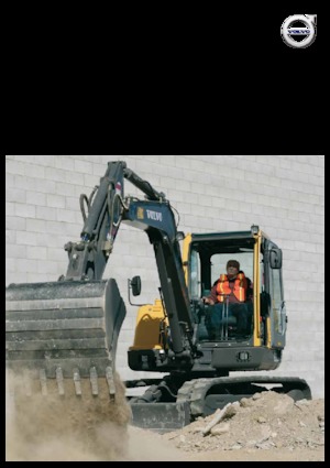 Minikotrók Volvo EC55B Pro