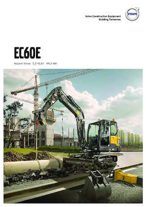 Minikotrók Volvo EC60E