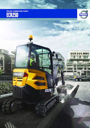 Minikotrók Volvo ECR25D