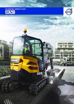 Minikotrók Volvo ECR25D