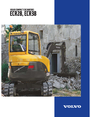 Minikotrók Volvo ECR28