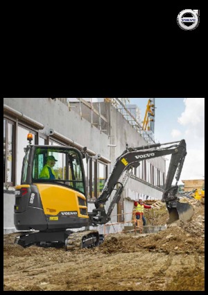 Minikotrók Volvo ECR35D