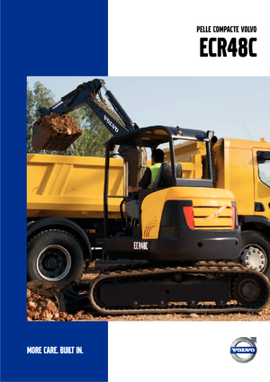 Minikotrók Volvo ECR48C