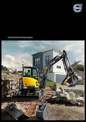 Minikotrók Volvo ECR50D