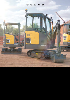 Minikotrók Volvo ECR18 ELECTRIC