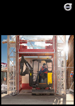 Minikotrók Volvo ECR18E