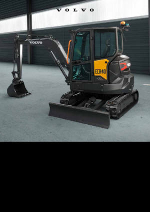 Minikotrók Volvo ECR40