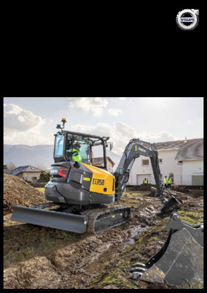 Minikotrók Volvo ECR58