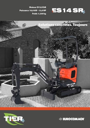 Minikotrók Eurocomach ES 14 SR 4