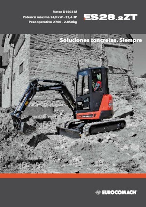 Minikotrók Eurocomach ES 28.2 ZT