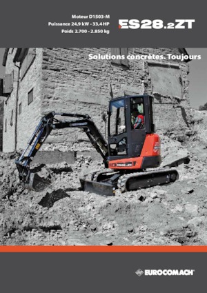 Minikotrók Eurocomach ES 28.2 ZT