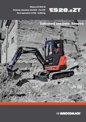 Minikotrók Eurocomach ES 28.2 ZT
