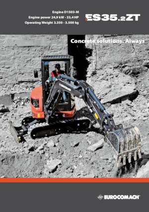 Minikotrók Eurocomach ES 35.2 ZT