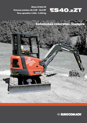 Minikotrók Eurocomach ES 40.2 ZT