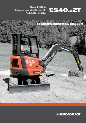 Minikotrók Eurocomach ES 40.2 ZT