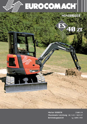 Minikotrók Eurocomach ES 40 ZT