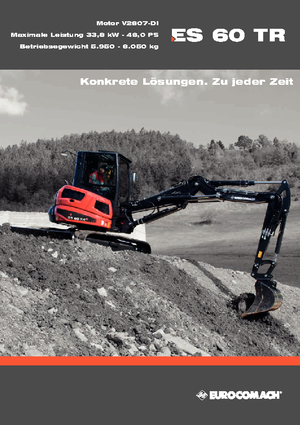 Minikotrók Eurocomach ES 60 TR