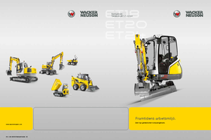 Minikotrók Wacker Neuson ET20