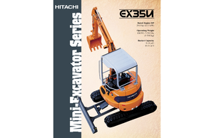 Minikotrók Hitachi EX 35