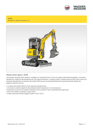 Minikotrók Wacker Neuson EZ28