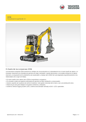 Minikotrók Wacker Neuson EZ28
