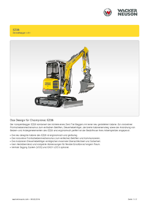 Minikotrók Wacker Neuson EZ28