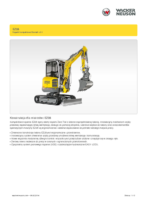 Minikotrók Wacker Neuson EZ28