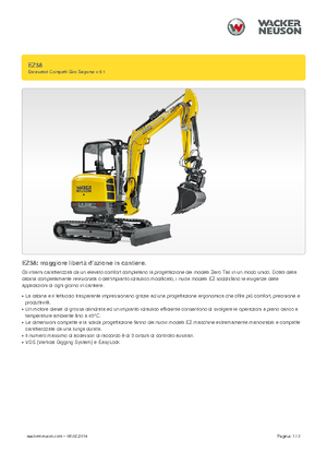 Minikotrók Wacker Neuson EZ38