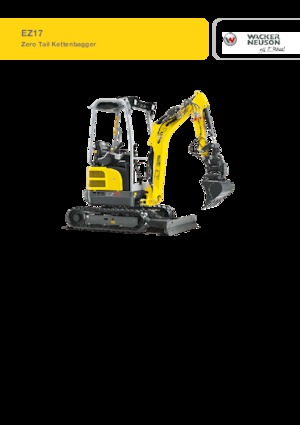 Minikotrók Wacker Neuson EZ17-2