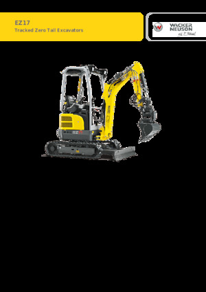 Minikotrók Wacker Neuson EZ17-2