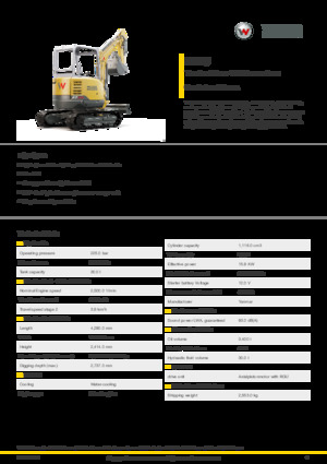 Minikotrók Wacker Neuson EZ25