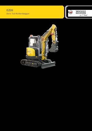 Minikotrók Wacker Neuson EZ26