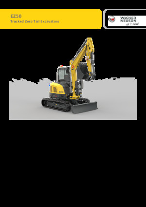 Minikotrók Wacker Neuson EZ50