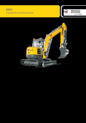 Minikotrók Wacker Neuson EZ53