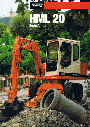 Gumikerekes kotrók Terex-Schaeff HML 20