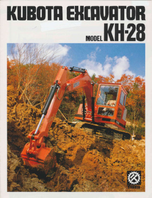 Minikotrók Kubota KH28