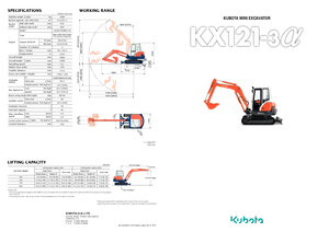 Minikotrók Kubota KX101-3α2