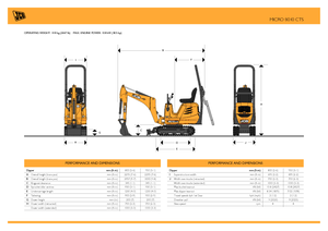 Minikotrók JCB 8010 CTS