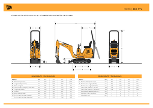 Minikotrók JCB 8010 CTS