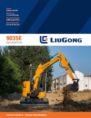 Minikotrók Liugong 9035E