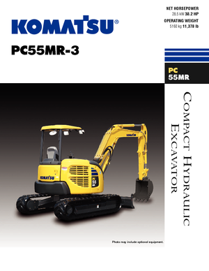 Minikotrók Komatsu PC55MR-3