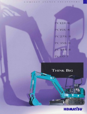 Minikotrók Komatsu PC12R-8