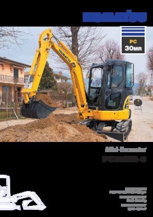 Minikotrók Komatsu PC30-6