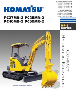 Minikotrók Komatsu PC50MR-2