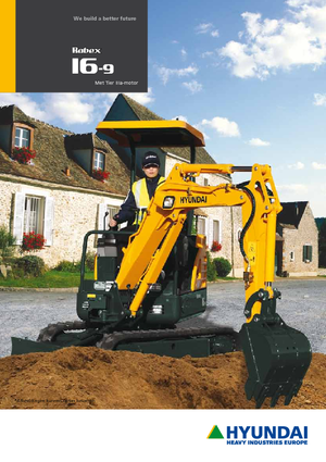 Minikotrók Hyundai R 16-9