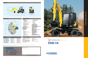 Minikotrók Hyundai R 55 W 7 A